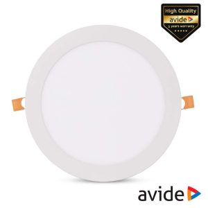 Painel LEDS Redondo 18W CCT 220mm 1490lm IP44 AVIDE - (AMRPCCT-R-18W)