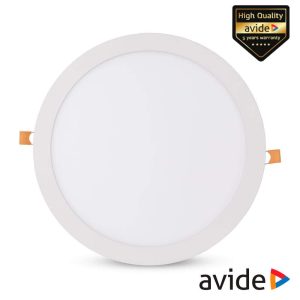 Painel LEDS Redondo 24W CCT 296mm 2000lm IP44 AVIDE - (AMRPCCT-R-24W)