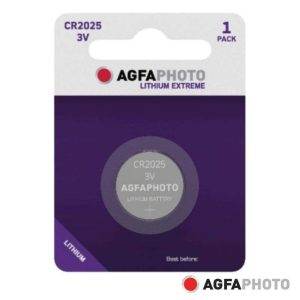 Pilha Lítio Botão CR2025 3V 1x Blister AGFAPHOTO - (APCR2025)