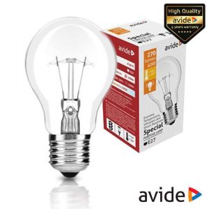 Lâmpada E27 40W Globo 2700K 270lm AVIDE - (ASG27WW-40W)