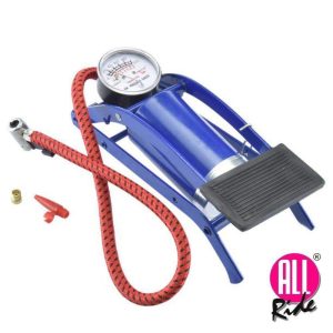 Bomba de Pé C/ Manómetro All-Ride - (AUTO517)