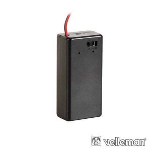 Suporte P/ 1 Pilha De 9V VELLEMAN - (BH9VBS)
