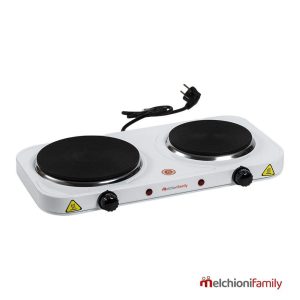 Fogão Elétrico 2 Placas 2500W Branco MelchioniFamily - (COOK2W)