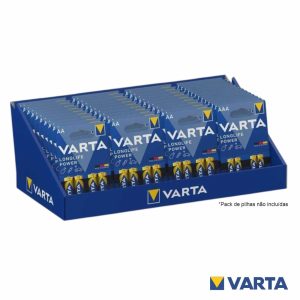 Expositor Em Cartão P/ 30 Blisters AAA 13 Blisters AA VARTA - (COUNTER1/1ECO)