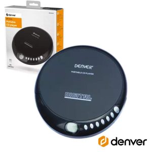 Leitor De Cd Portátil Discman DENVER - (DM-24MK2)