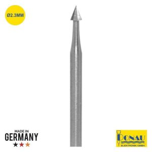 Fresa De Corte Cónica C/ Ø2.3mm Em Aço Donau - (DNE17012)