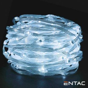 Luzes de Natal 200 Micro LED 3mm 6400K 220V 20m - (ECML-200-CW)