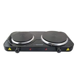 Fogão Elétrico 2 Placas Preto 2500W - (EKH014K)