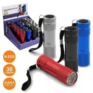 Expositor 20 Lanternas C/ 9 LEDS Alumínio - (EOT004M)