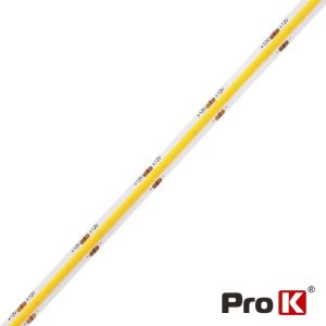 Fita COB 12V 12W/m 1560lm/m 6500K 5m IP20 PROK - (FL63CW)