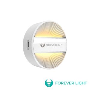 Luz Presença LED Redondo 1.20W 500mAh PIR USB-C FOREVERLIGHT - (FLC-20)