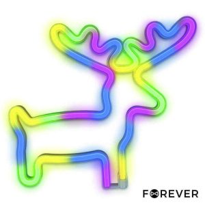 Luz LED Neon Em Forma de Alce - (FLNE12)