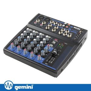 Mesa De Mistura 8 Canais USB/BT/Phantom GEMINI - (GEM-08USB)