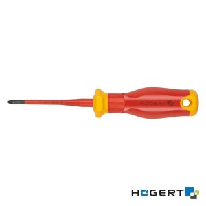 Chave Philips PZ1 80mm VDE 1000V HOGERT - (HT1S968-1)