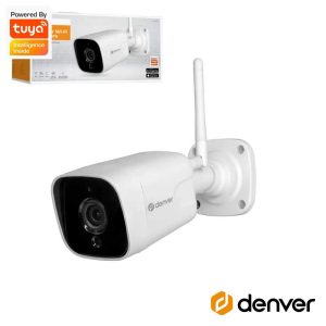 Câmara Vigilância IP 2MP Full HD 1080p Wifi Tuya DENVER - (IOC-241)