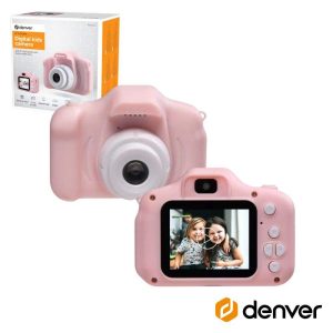 Câmara Digital Rosa P/ Crianças Rosa DENVER - (KCA-1340RO)