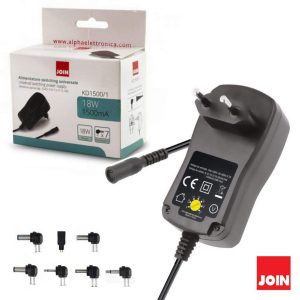 Alimentador Universal 3-12V 1.5A 18W JOIN - (KD1500/1)