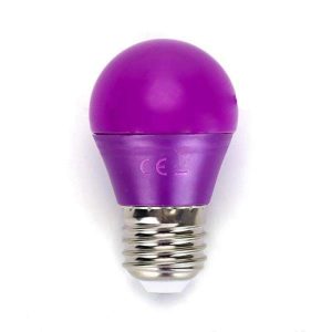 Lâmpada E27 4W= 30W 230V LED Roxo - (LLE274PR)