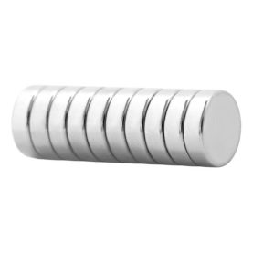 Conjunto 10 Ímanes Redondos Ø10mm - (MAGNET10/10)