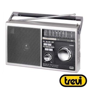 Rádio Portátil AM/FM Clássico USB/MicroSD/AUX/BT TREVI - (MB749W)