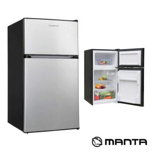 Frigorífico C/ Compressor 88L Cinzento/Preto MANTA - (MM545DSL)