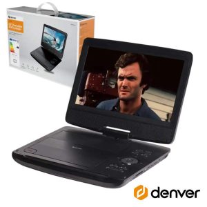 Leitor DVD Portátil 10" C/ LCD DENVER - (MT-1097)