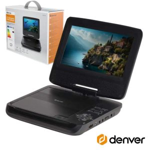 Leitor DVD Portátil 7" C/ LCD DENVER - (MT-792)