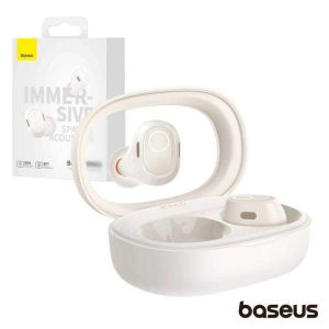 Auriculares Earbuds TWS Bluetooth Branco Bowie WM03 BASEUS - (NGTW330302)