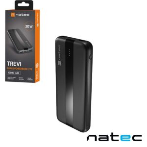 Powerbank 10000mAh 20W QC/PD 2x USB-A 1x USB-C NATEC - (NPB-2294)