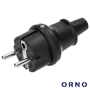 Ficha Schuko Macho 16A/230V IP44 ORNO - (OR-AE-13222)