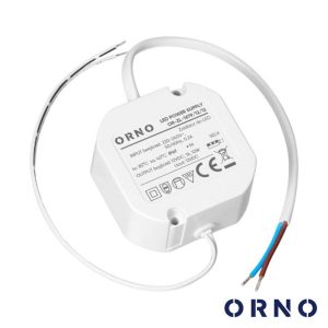Fonte de Alimentação Embutir P/ Fitas LED 12V 12W 1A ORNO - (OR-ZL-1679/12/12)