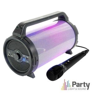 Coluna Bluetooth Portátil Aux/Micro/SD/USB PARTY - (PARTY-TUBELED35)
