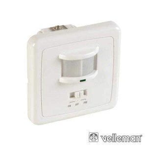 Detetor De Movimento Pir P/ Embutir VELLEMAN - (PIR500)