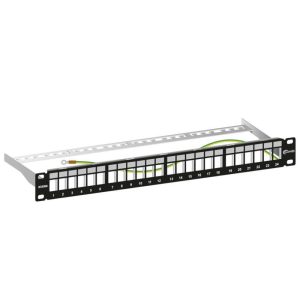 Painel 24 Portas Blindado 19" 1U - (PP1924/1U)