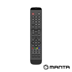 Comando TV MANTA compatível com TVs das séries N123E e N124E - (RCUN12)