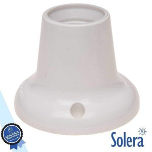 Casquilho P/ Lâmpada E27 Branco SOLERA - (SLR-6511)