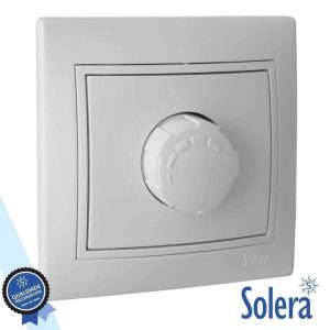Regulador De Luz Interior Parede Branco 800W SOLERA - (SLR-ERP31/08U)