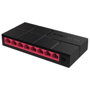 Switch de Rede Ethernet 1GB/s 8 Portas RJ45 MERCUSYS - (SRE108G)