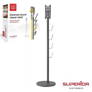 Suporte p/ Aspirador Vertical e Acessórios SUPERIOR - (SUP-ASP01)