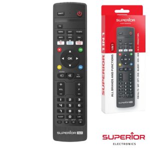 Comando TV Programável 1:1 CLEVER SUPERIOR - (SUP1:1R)