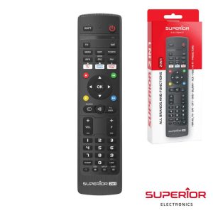 Comando TV Programável 2:1 CLEVER SUPERIOR - (SUP2:1R)