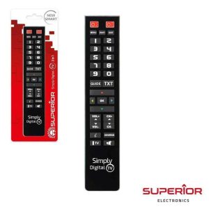 Comando TV Programável Simply Digital TV - (SUPDIGITAL)