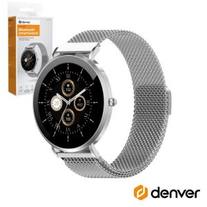 SmartWatch P/ Android iOS 1.32" Silver DENVER - (SWC-394S)