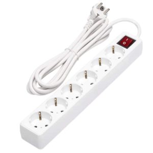 Extensão Elétrica 6x Schuko C/ Interruptor 3G1