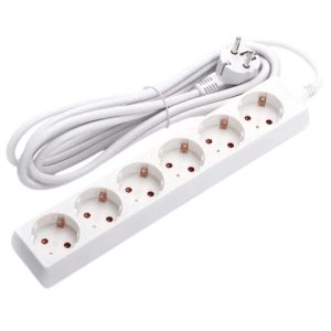 Extensão Elétrica 6x Schuko 3G1