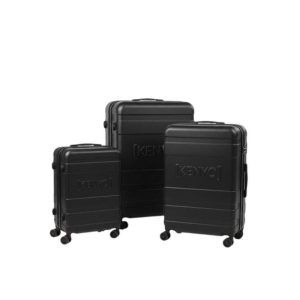 Conjunto De 3 Malas De Viagem 20"/24" e 28" Preto - (TVL-666)