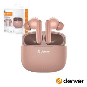 Auriculares Bluetooth 5.3 C/ Mic Dock DENVER - (TWE-48DR)