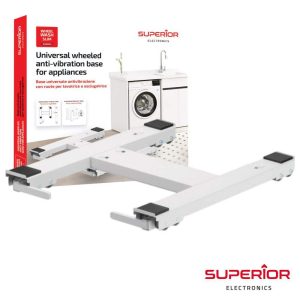 Suporte C/ Rodas P/ Máquina Lavar/Secar Roupa 90kg 37~62cm² - (WHELL-WASH2)