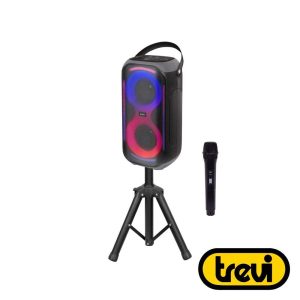 Coluna de Som Bluetooth S/Fios 50W C/ Tripé XFest TREVI - (XFM225W10)