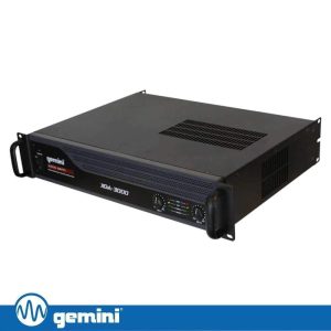 Amplificador Áudio 19" 3000W 2 Canais GEMINI - (XGA-3000)